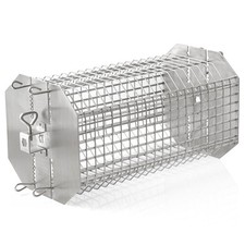 Girarrosto in acciaio inox per