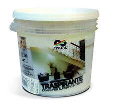 Pittura per interni colorata traspirante 4 Lt idropittura murale opaca litri