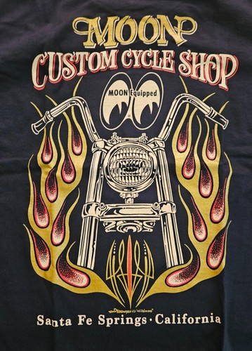 Shirt mooneyes custom cycle - custom,