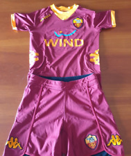 COMPLETO BAMBINO TAGLIA S / 128 CM AS ROMA 1 MAGLIA 2 PANTALONCINI 2 CALZETTONI