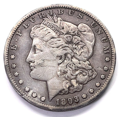 1893 argento morgan dollaro - morgan,