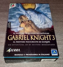 GABRIEL KNIGHT 3: Il Mistero di Rennes-le-Château - PC Big Box - Sierra 1999