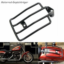 Portapacchi moto nero per