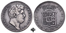 REGNO DUE SICILIE Tarì 20 grana 1855 Napoli ARGENTO Ferdinando II di Borbone