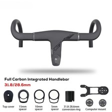 Manubrio integrato bici da