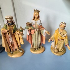 I 3 Re Magi Fontanini Italia PRESEPE 30 CM NATALE STATUE STATUINE