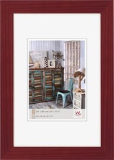 Cornice in legno Grado - 40x50 cm - Rosso