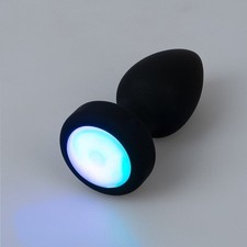 RC Butt Plug Vibrante con Luce