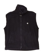 Gilet uomo MURPHY & NYE UK 40 grande blu navy cotone AK01