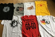 7 X 3XL Uomo T-Shirt Animali Casuale Mix Fascio All'Ingrosso Auto Stivale #30