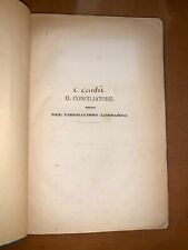 CESARE CANTù (AUTOGRAFO) IL CONCILIATORE EPISODIO DEL LIBERALISMO LOMBARDO, 1877