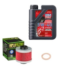 BMW C1 125 C1 2001, LIQUI MOLY 5W-40 Race 1L, HiFlo Ölfilter Set