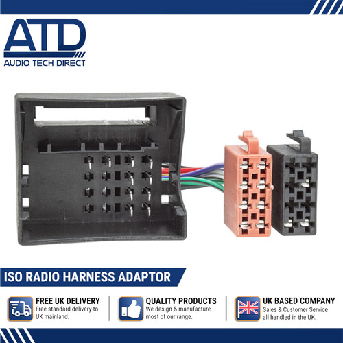 Adattatore iso per citroen ds3 - adattatore,