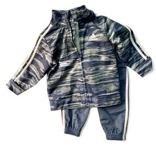 Adidas set tuta tricot manica