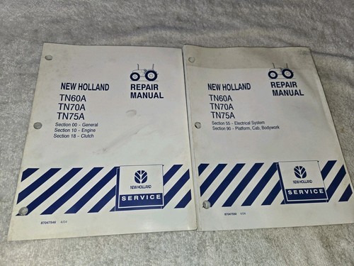 New holland tn60a tn70a - tn70a, tn75a