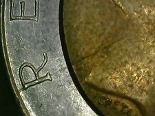 500 LIRE 1984 ERRORE - EVIDENTE FRATTURA DI CONIO AL DRITTO [L866]