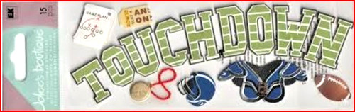 Jolee boutique touchdown - touchdown, 3d