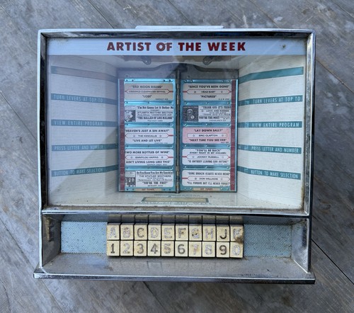 Jukebox selettore seeburg - jukebox,