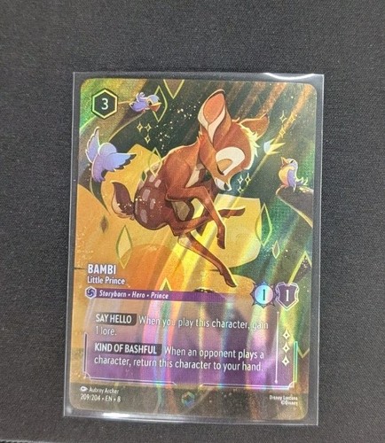 Disney lorcana bambi piccolo - disney,