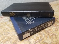 Oxford KJV New Scofield Reference Bible Natural Morocco Goatskin LNIB L@@K🌟