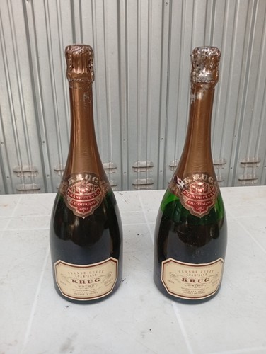 Bottiglie krug champagne - di,