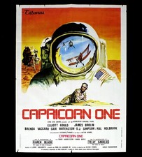 CAPRICORN ONE manifesto poster Sci-fi Marte Mars Astronauta Astronaut NASA C76