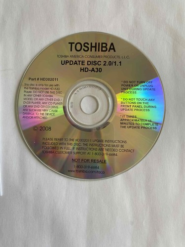 Disco aggiornamento firmware