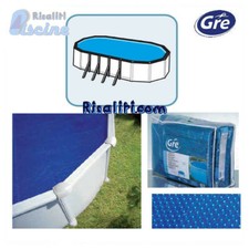 CPROV505 COPERTURA SOLARE ESTIVA TELO TERMICO PISCINA FUORI TERRA GRE 500X300