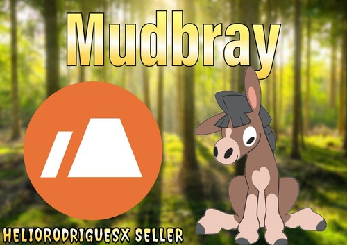 Pokemon mudbray non lucido - pokemon,