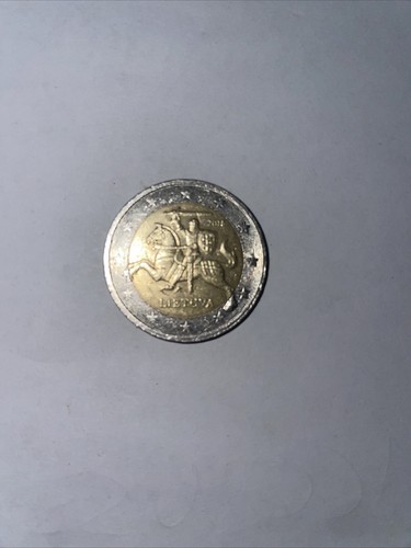 Moneta euro rara - rara, lietuva