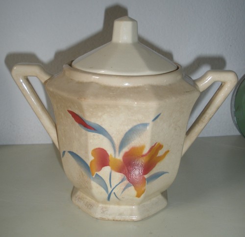 Barattolo zucchero porcellana