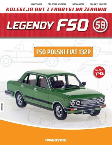 Ixo fiat 132p - 132p, 1/43