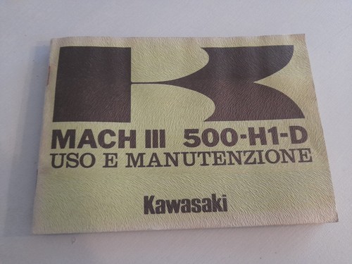 Kawasaki libretto uso - libretto,
