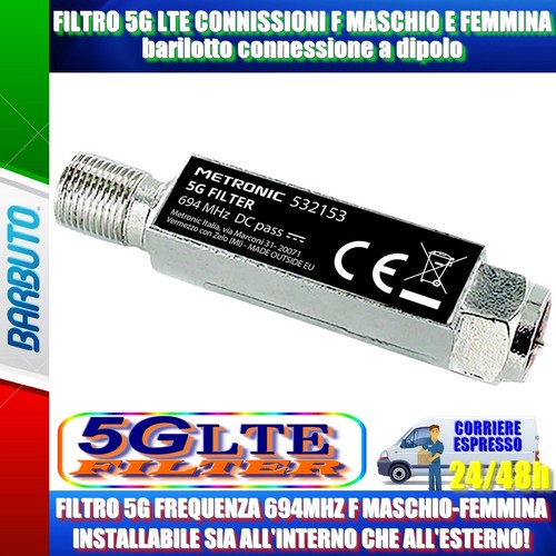 Filtro lte connessioni f - filtro,