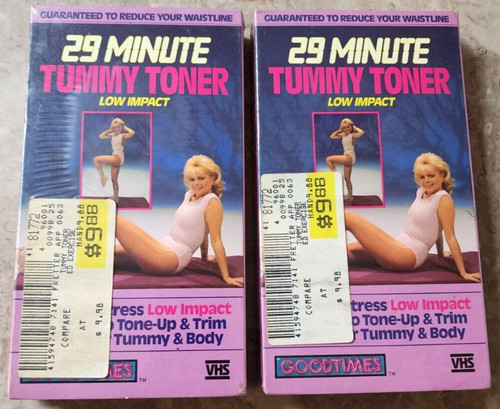 Minute tummy toner - 1987, vhs