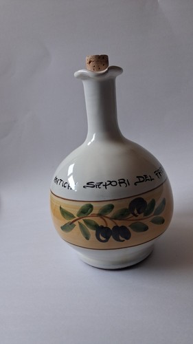 Bottiglia olio oliva - , ceramica
