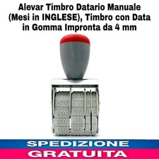 Timbro Datario Manuale (Mesi