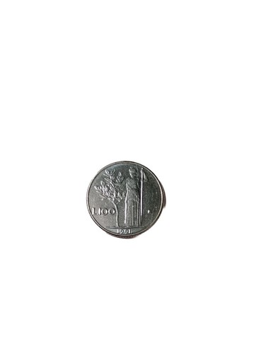 Moneta 100 lire piccola - da, in