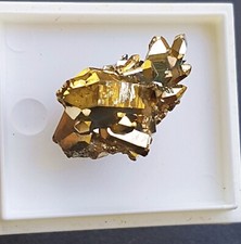 ► RICCIO QUARZI DORATI CM 2.62 x CM 1.62 x CM 1.71 MONTE BIANCO GOLD OR - AAAA+◄