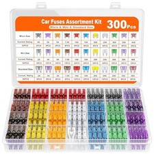Kit 300 Pezzi Fusibili Auto