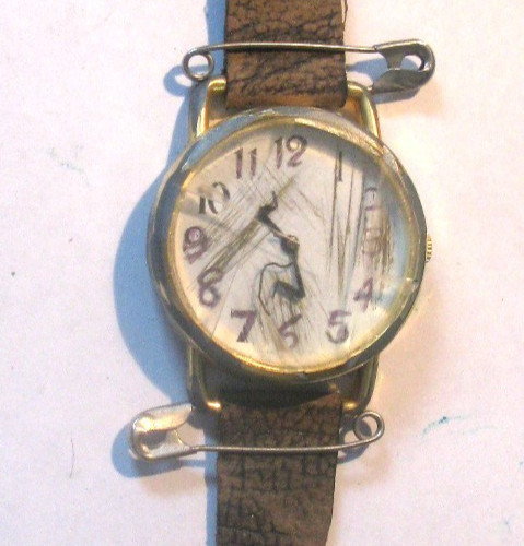 Orologio polso steampunk - orologio,