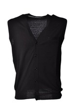 Gilet maglia da Uomo Paolo Pecora Taglia S Colore nero