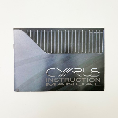 Cyrus dad7 lettore manuale - cyrus,