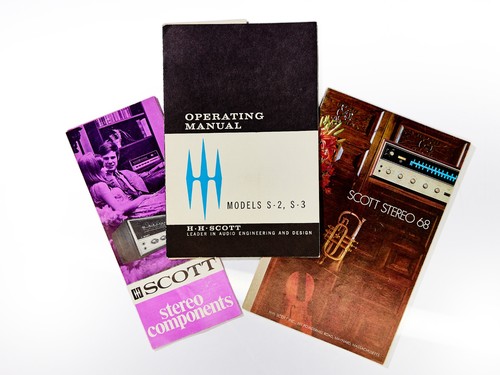 Manuale istruzioni scott - h.h.,
