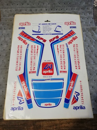 Kit adesivi casco - kit, aprilia