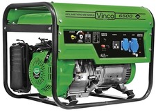 Gruppo Elettrogeno a Benzina e Gas Gpl VINCO, Nuovo  5,5 Kw. €. 1.000,00 + Iva  