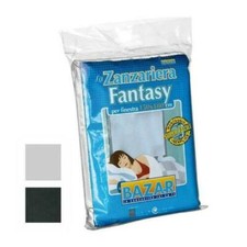 Zanzariera per Porte in poliestere con Velcro 150x180 Nero BF002 Medal Fantasy