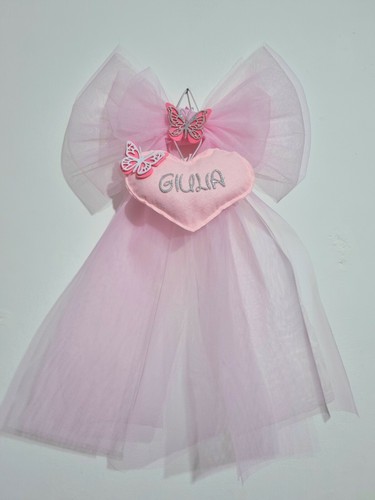 Fiocco nascita per - bimba, rosa