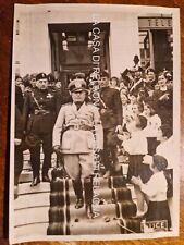 FOTO FOTOGRAFIA MUSSOLINI A