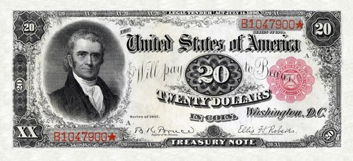 Dollari 1891 - u.s.a., 20